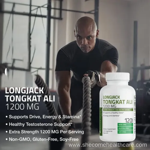 GMO-Free Tongkat Ali Root Extract Capsules for Cardiovascular Health